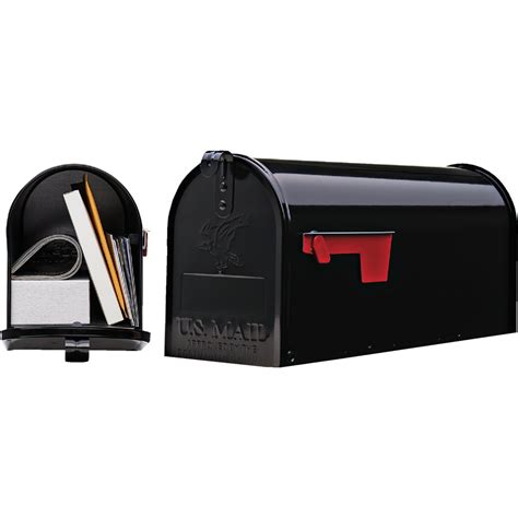 pm t1 elite steel mail box|post mounted mailbox.